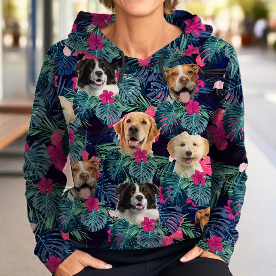 Personalized Upload Your Dog Photo Dog Lovers Gift Hoodie 3D Printed LVA231604