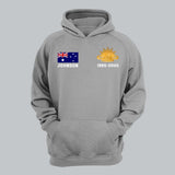 Personalized Australian Veteran Custom Name & Time Hoodie 2D Printed KVH231647