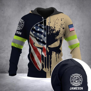 Personalized Retired Firefighter Hoodie 3D Printed QTLVA1667