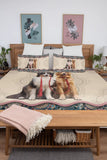 Personalized Upload Your Dog Photo Dog Lovers Gift Bedding Set Printed LVA231701