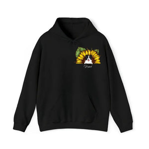 Personalized Sunflower Dog Names Dog Lovers Gift Hoodie 2D Printed HN231737