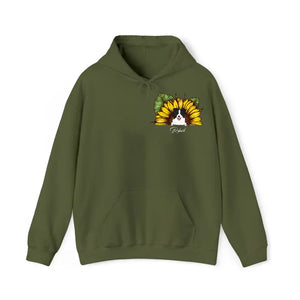 Personalized Sunflower Dog Names Dog Lovers Gift Hoodie 2D Printed HN231737