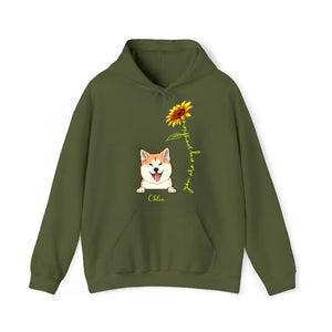 Personalized You Are My Sunshine Sunflower Dog Mom Dog Lovers Gift Hoodie 2D Printed HN231748