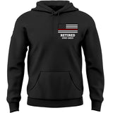 Personalized US Retired Firefighter Custom Time Hoodie 2D Printed QTVQ2433