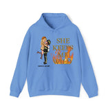 Personalized He Keeps Me Safe She Keeps Me Wild Couple Firefighter Hoodie 2D Printed QTVQ2478