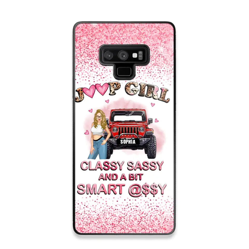 Personalized Jeep Girl Classy Sassy And A Bit Smart Assy Phonecase Printed VQ2492