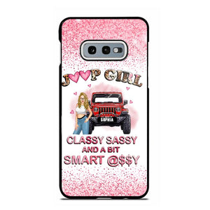 Personalized Jeep Girl Classy Sassy And A Bit Smart Assy Phonecase Printed VQ2492