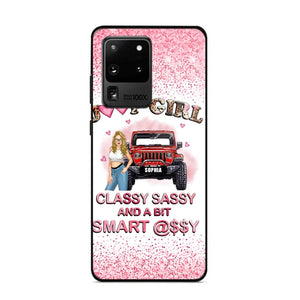 Personalized Jeep Girl Classy Sassy And A Bit Smart Assy Phonecase Printed VQ2492