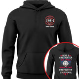 Personalized Being A Firefighter Is A Choice Being A Retired Firefighter Is An Honor Hoodie 2D Printed KVH24126