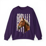 Personalized Upload Your Horse Photo Horse Lovers Gift Sweatshirt & Legging Printed QTHN24291