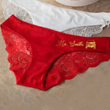 Personalized Jeep Girl Custom Name Panties Lace Underwear Bridal Printed KVH24293