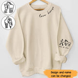 Personalized Love Horse Custom Name Sweatshirt Printed HN24398