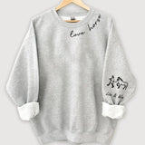 Personalized Love Horse Custom Name Sweatshirt Printed HN24398