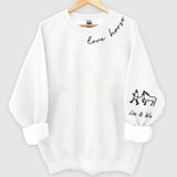 Personalized Love Horse Custom Name Sweatshirt Printed HN24398