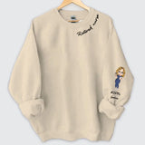 Personalized Retired Nurse Custom Name Sweatshirt Printed KVH24399