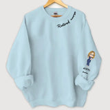 Personalized Retired Nurse Custom Name Sweatshirt Printed KVH24399