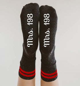 Personalized Firefighter Custom Name Thin Red Line 3D Socks Printed QTKH24418