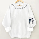 Personalized Just A Girl Who Loves Horse Sweatshirt 3D Printed HN24446