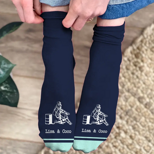 Personalized Horse Riding Horse Lovers Gift 3D Socks Printed HN24441