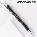 Personalized Officer Pen Laser Engraving Printed QTHN24467