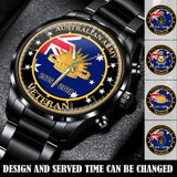 Personalized Australian Armed Forces Logo Custom Time Watch Printed 24469AHVQ