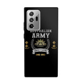 Personalized Australian Army Rank Camo Custom Name & Time Phonecase Printed AHVQ24540