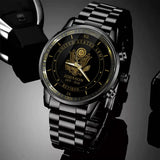 Personalized US Military Rank Camo Custom Name & Served Time Watch Printed AHVQ24563