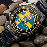 Personalized Swedish Army Logo Custom Time Watch Printed AHVQ24572