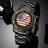 Personalized Integrity Service Excellence US Army Logo Watch Printed AHVQ24583