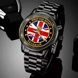 Personalized British Army Logo Custom Time Watch Printed AHVQ24572