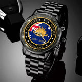 Personalized Integrity Service Excellence Australian Army Logo Watch Printed AHVQ24583