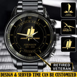 Personalized French Army Logo Custom Name & Time Watch Printed AHVQ24585