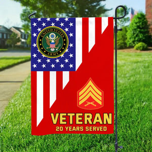 Personalized US Military Veteran Colorful Flag Printed QTKH1394