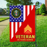 Personalized US Military Veteran Colorful Flag Printed QTKH1394