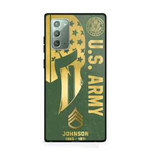 Personalized US Military Retired Phone Case Printed QTKH458