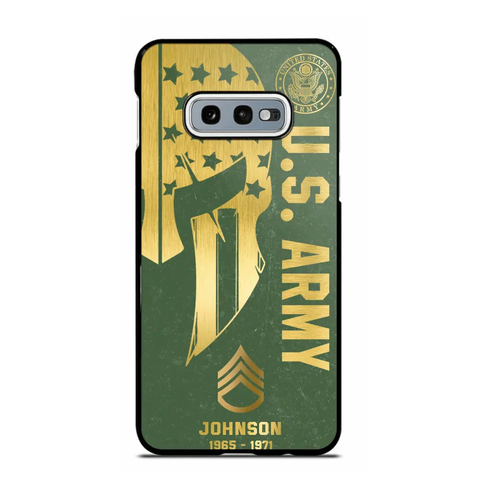 Personalized US Military Retired Phone Case Printed QTKH458