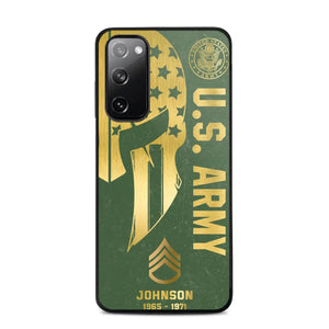 Personalized US Military Retired Phone Case Printed QTKH458