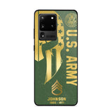 Personalized US Military Retired Phone Case Printed QTKH458