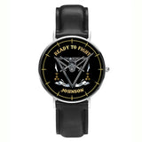 Personalized Ready To Fight UK Rank Camo Women Watch Printed AHVA24601