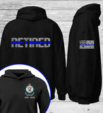 Personalized Retired Australian Police Logo Custom Time Hoodie 2D Printed LVA24624