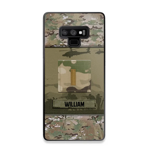 Personalized US Veterans/Soldier Camo Phone Case Printed 22SEP-DT12