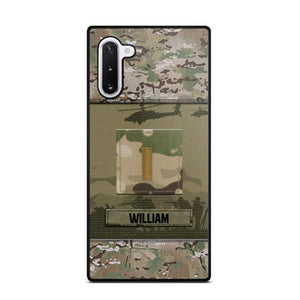 Personalized US Veterans/Soldier Camo Phone Case Printed 22SEP-DT12