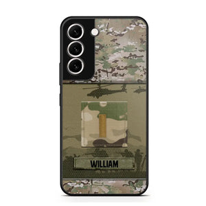 Personalized US Veterans/Soldier Camo Phone Case Printed 22SEP-DT12