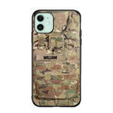 Personalized US Veterans/Soldier Camo Phone Case Printed 22OCT-DT07