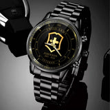 Personalized Retired Swiss Army Logo Custom Name & Time Watch Printed AHVQ24666