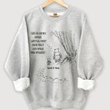 Personalized We'll Be Friends Forever Won't We Pooh Asked Piglet Even Longer Pooh Answered Bestie Gift Sweatshirt Printed VQ24677