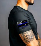Personalized Retired Australian Police Custom ID T-shirt Printed KVH24708