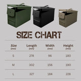 Personalized US Veteran Logo Custom Name & Time Ammo Box Printed QTHN24718