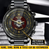 Personalized Retired Swiss Army Custom Name Watch Printed AHVA24747