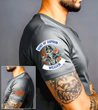 Personalized Sons Of Aspirin Skull Motorbiker T-shirt Printed HN24756